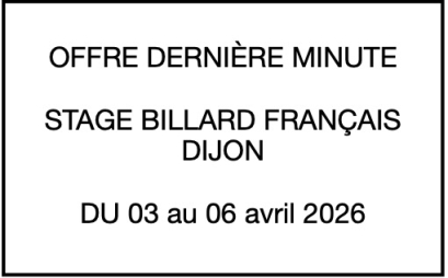STAGE DIJON 2026