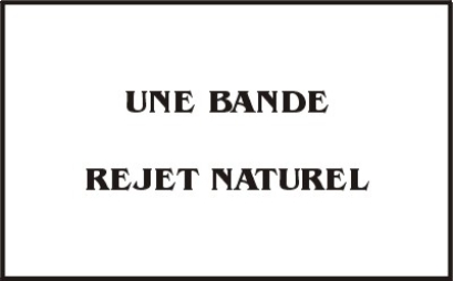 LEÇON 6 - UNE BANDE ET REJET NATUREL
