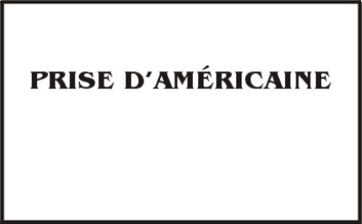 LEÇON 7 - PRISE D'AMÉRICAINE